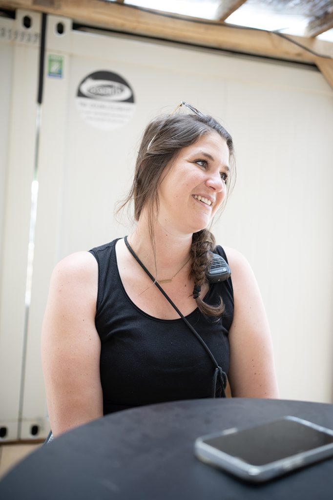 Chloé Lasserre, responsable technique